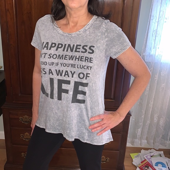 Happiness Graphic Tee - Picture 7 of 13